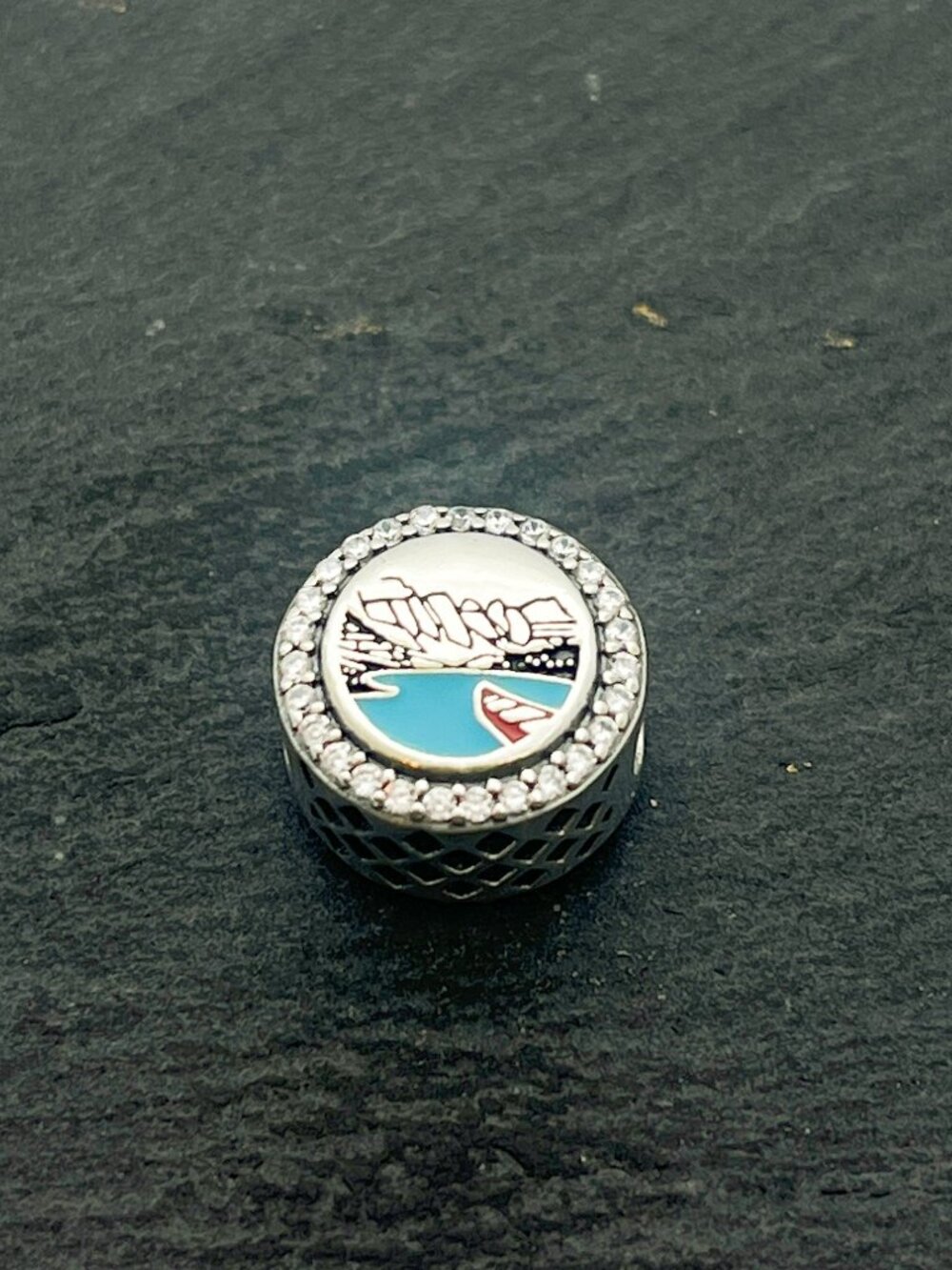 Pandora Canadian Rockies Exclusive Charm Sterling Silver Bead Charm Jewelry